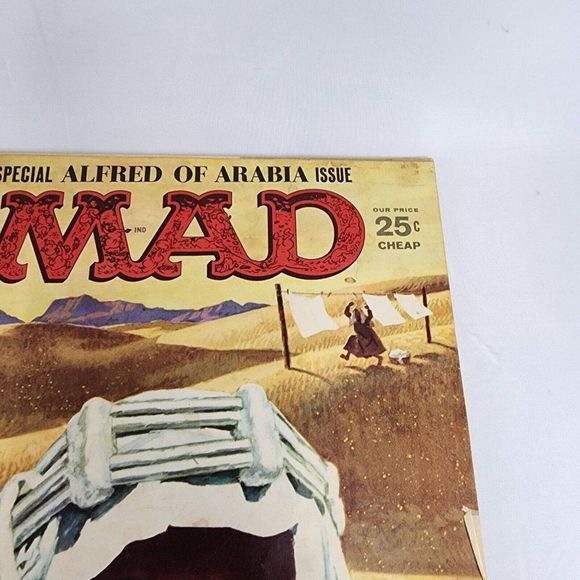 Mad Magazine Issue #86 April 1964 Alfred of Arabia Norman Mingo‎ Cover Art Rare - Picture 4 of 9